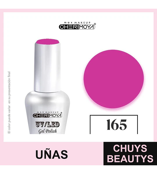 Esmalte Gel UV/LED Soak Off 165 Cherimoya 15ml