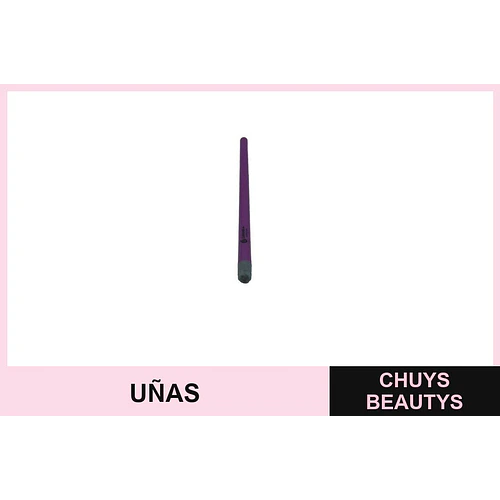 Pincel para uñas Cherimoya morado con punta gris - Chuys Beautys | Chuys Beautys