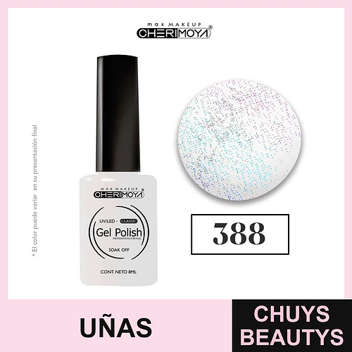 Gel Polish Soak Off 388 Cherimoya 8ml - Chuys Beautys | Chuys Beautys