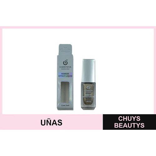 Esmalte efecto espejo Cherimoya Mirror Effect Liquid 5ml - Chuys Beautys | Chuys Beautys