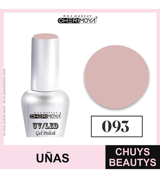 Esmalte Gel UV/LED Cherimoya 093 Soak Off 15ml