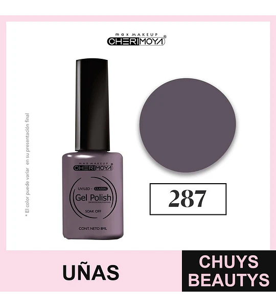 Gel Polish Classic 287 Soak Off Cherimoya 8ml