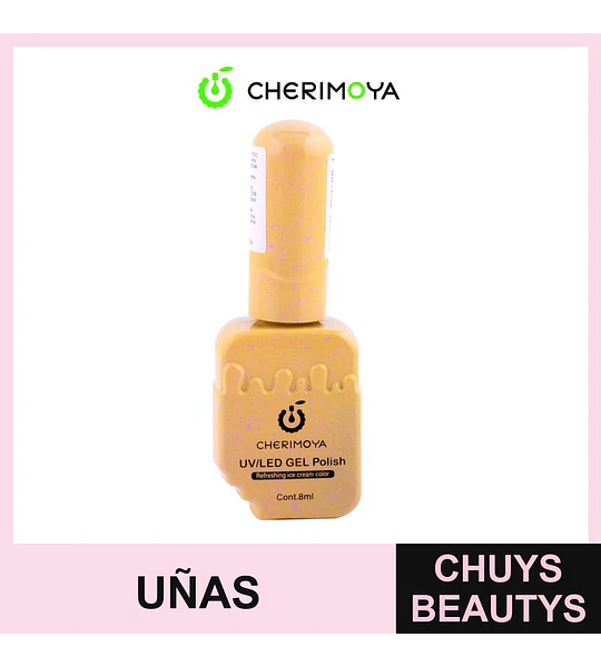 Esmalte Gel UV/LED Cherimoya Refreshing Ice Cream Color Cont. 8ml