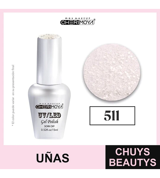 Esmalte Gel UV/LED Cherimoya Soak Off 511 15ml