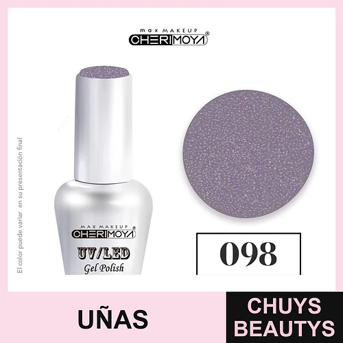 Esmalte Gel Polish UV/LED Cherimoya 098 15ml - Chuys Beautys | Chuys Beautys