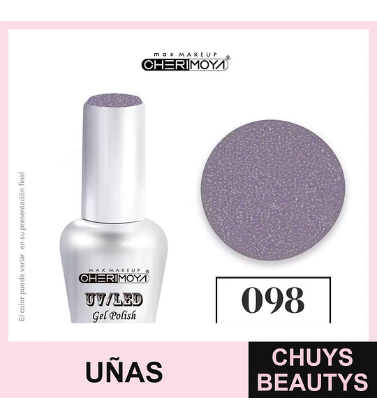 Esmalte Gel Polish UV/LED Cherimoya 098 15ml
