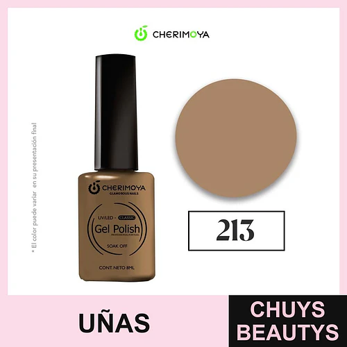 Esmalte Gel Polish Classic 213 Cherimoya 8ml - Chuys Beautys | Chuys Beautys