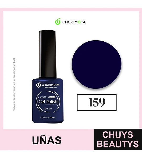 Esmalte Gel Polish 159 Soak Off UV/LED Cherimoya