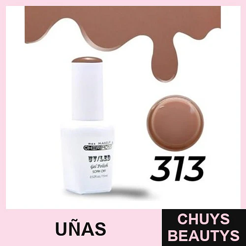Gel de Uñas Cherimoya UV/LED Soak Off 313 15ml - Chuys Beautys | Chuys Beautys
