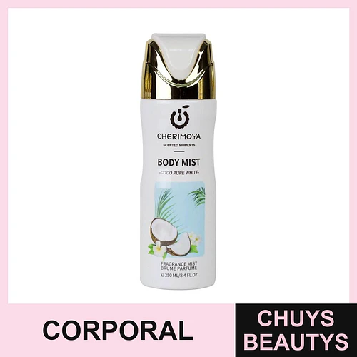 Body Mist Coco Pure White Cherimoya 250 ml - Chuys Beautys | Chuys Beautys