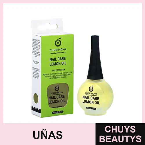 Aceite para Uñas Cherimoya con Vitamina y Aroma a Limón 15ml - Chuys Beautys | Chuys Beautys