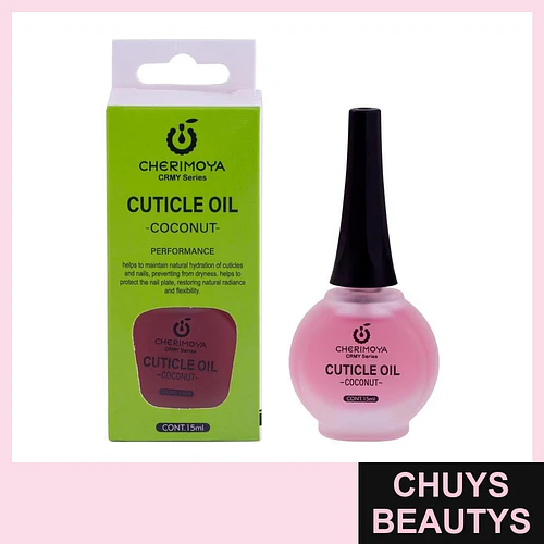 Aceite para Cutículas Coconut Cherimoya CRMY Series 15ml - Chuys Beautys | Chuys Beautys
