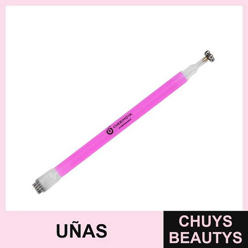 Herramienta para Nail Art con Bolas y Puntos Cherimoya - Chuys Beautys | Chuys Beautys