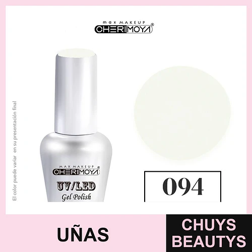 Esmalte Gel UV/LED Cherimoya 094 Soak Off 15ml - Chuys Beautys | Chuys Beautys