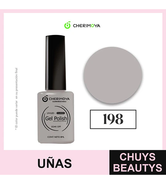 Gel Polish Classic 198 Cherimoya Soak Off 8ml