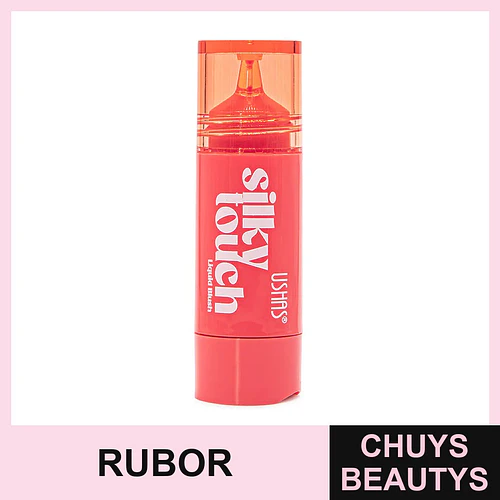 Rubor Líquido Silky Touch USHAS - Flamenco | Chuys Beautys