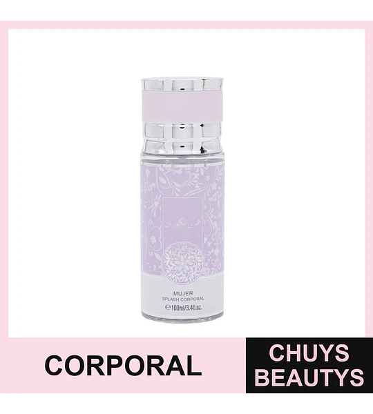 Splash Corporal Árabe 100ml Mujer - 627