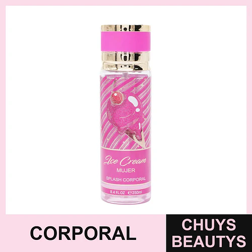 Splash Corporal 250ml Mujer - Ice Cream - Flamenco | Chuys Beautys