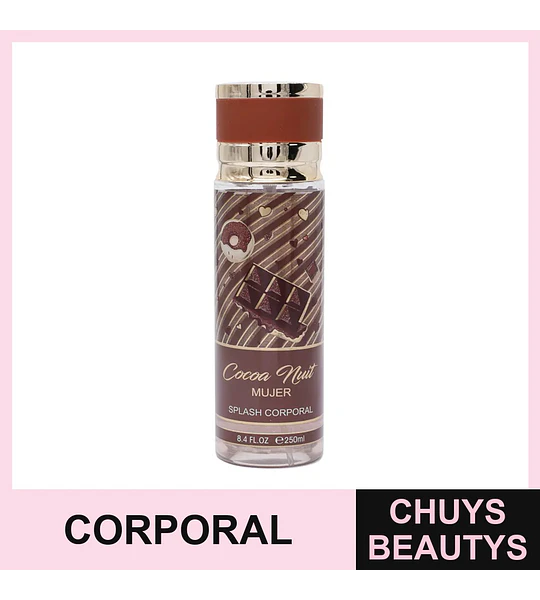 Splash Corporal 250ml Mujer - Cocoa Nuit