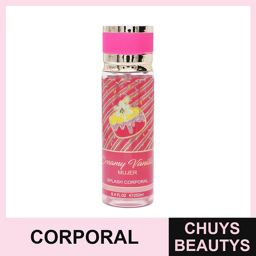 Splash Corporal 250ml Mujer - Creamy Vainilla - Flamenco | Chuys Beautys