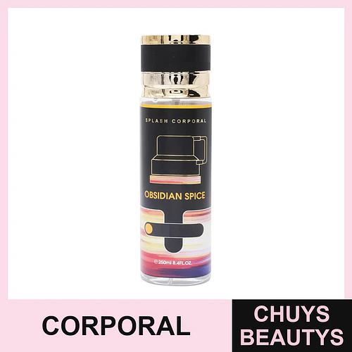 Splash Corporal 250ml Unisex - Obsidian Spice - Flamenco | Chuys Beautys