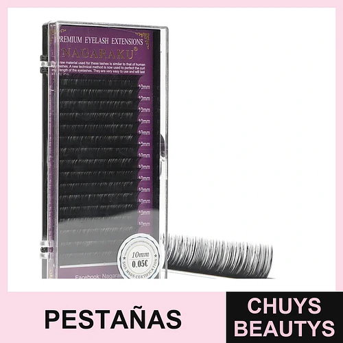 Pestañas Clasicas 10mm - Flamenco | Chuys Beautys