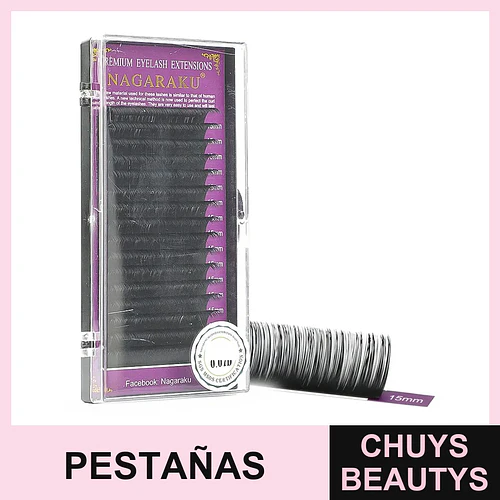Pestañas Clasicas 15mm - Flamenco | Chuys Beautys