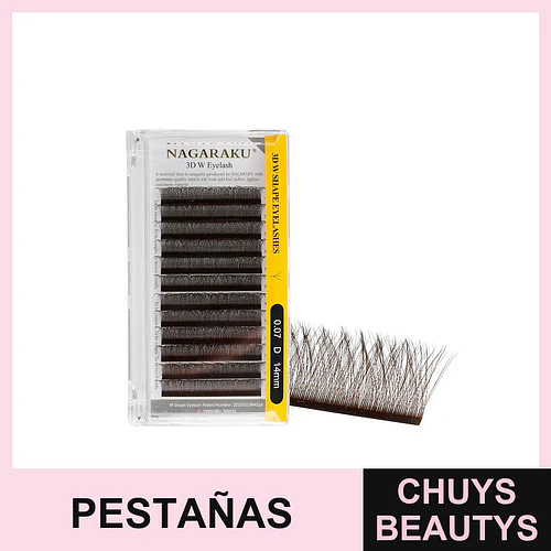 Pestañas 3D 0.07D 14mm - Flamenco | Chuys Beautys
