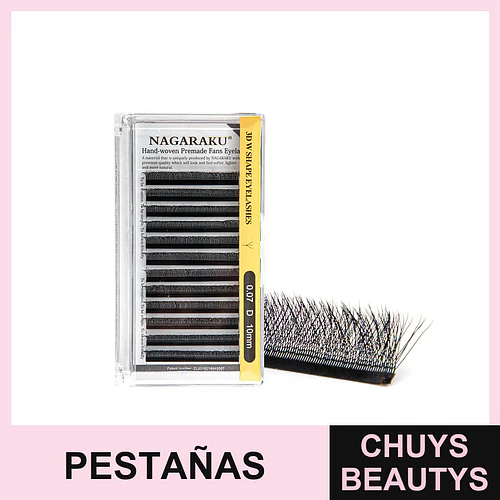 Pestañas 3D 0.07D 10mm - Flamenco | Chuys Beautys