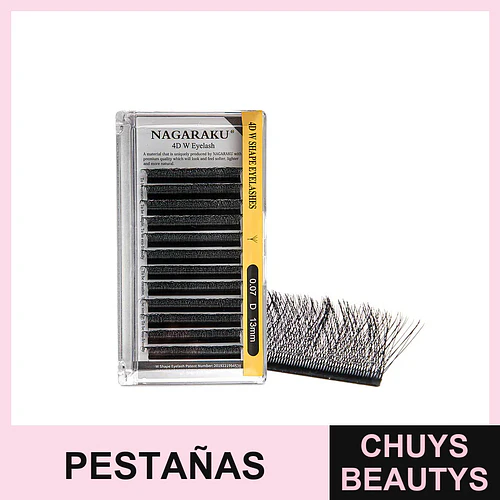 Pestañas 4D 0.07D 13mm - Flamenco | Chuys Beautys