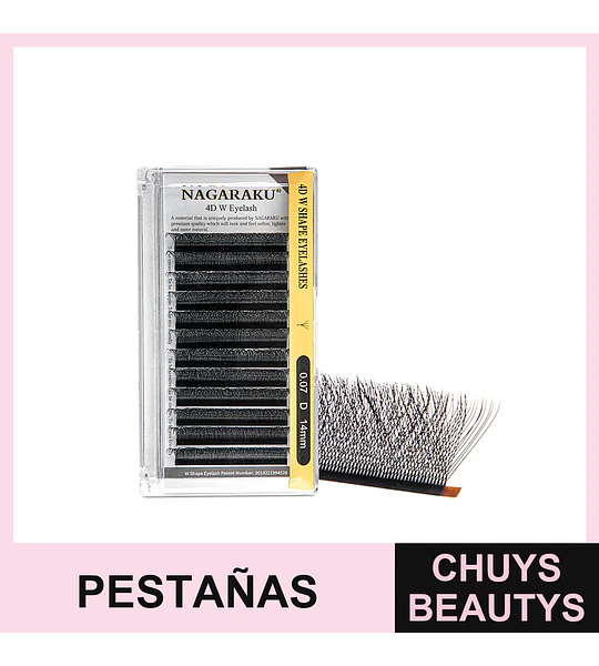 Pestañas 4D 0.07D 14mm