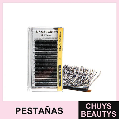 Pestañas 5D 0.07D 15mm - Flamenco | Chuys Beautys