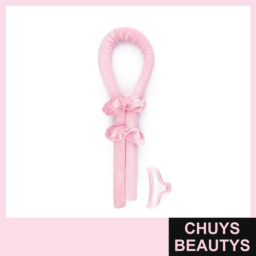 Rizador sin Calor para Ondas y Rizos Terciopelo - Flamenco | Chuys Beautys