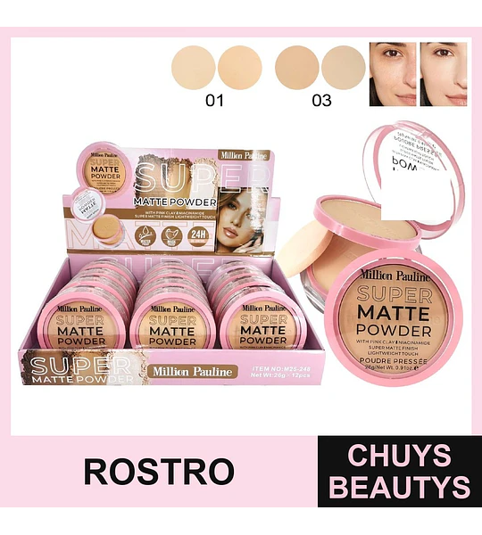 Polvo Compacto Efecto Matte M25248