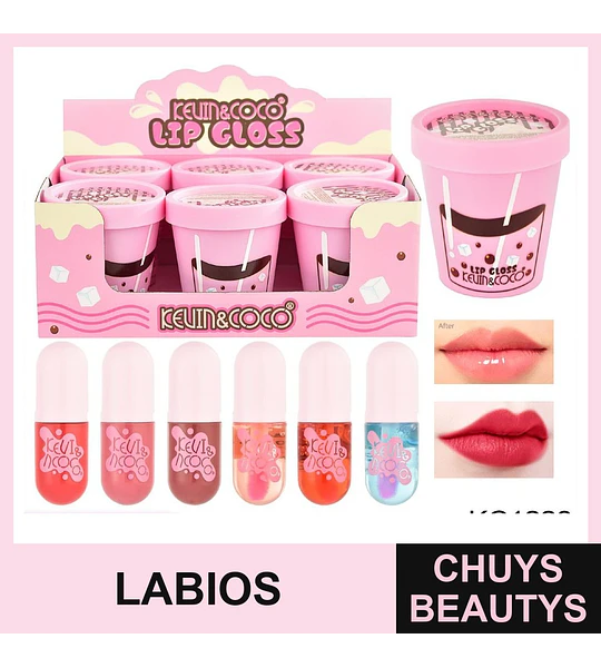 Brillo de Labios Vaso de Te