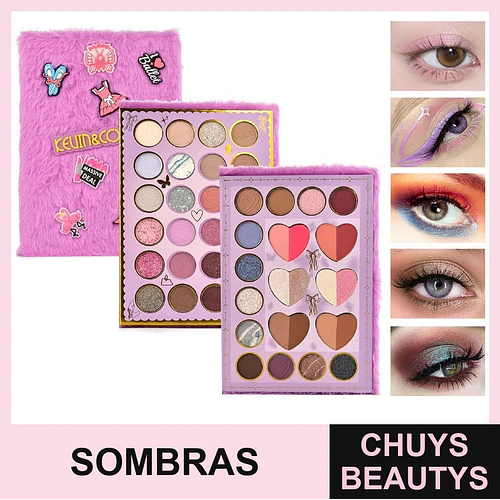 Paleta De Sombras Afelpada Girly Party De 42 Colores - Chuys Beautys | Chuys Beautys