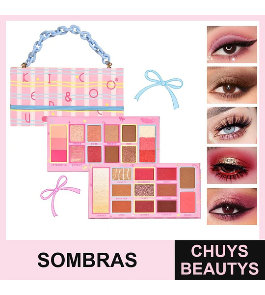 Paleta De Sombras De 26 Colores KC1145