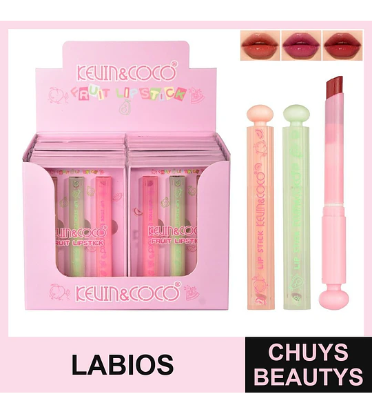 Lapices Labiales 3 Colores