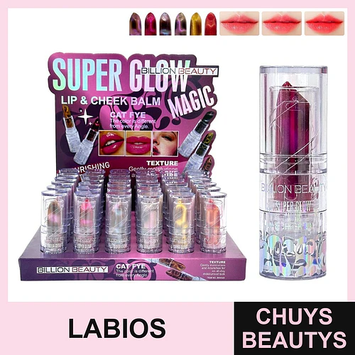 Labial Con Polvo Magnetico Mágico - Chuys Beautys | Chuys Beautys