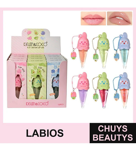 Brillos Labiales De Helado