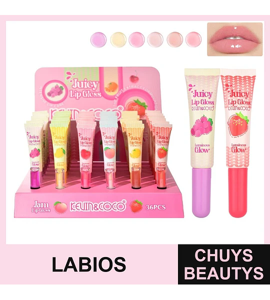 Brillos Labiales Frutales