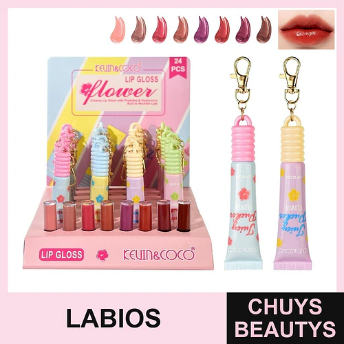 Brillos Labiales Con Llavero - Chuys Beautys | Chuys Beautys