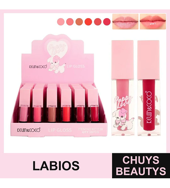Brillos De Labios Puppy Love