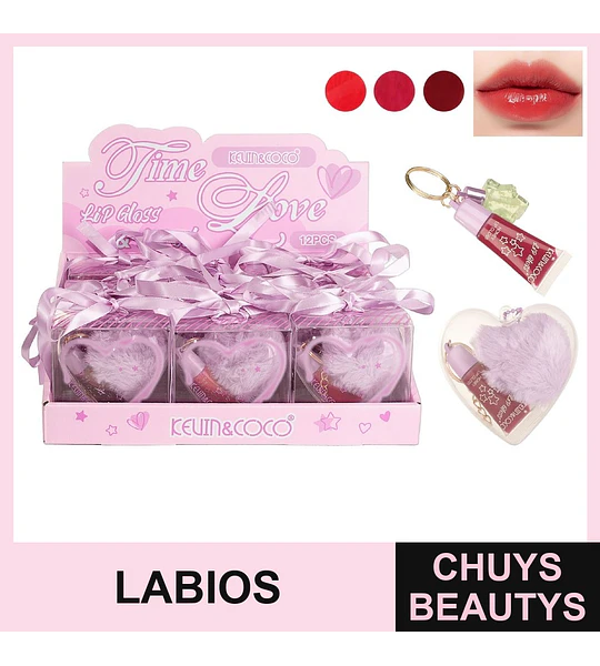 Brillo de Labios Charm Heart KC1274