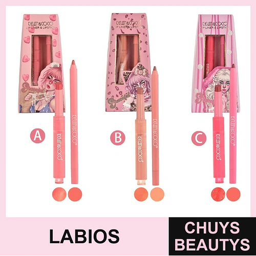 Set Lip Combo Sweet Hearth KC1016 - Chuys Beautys | Chuys Beautys