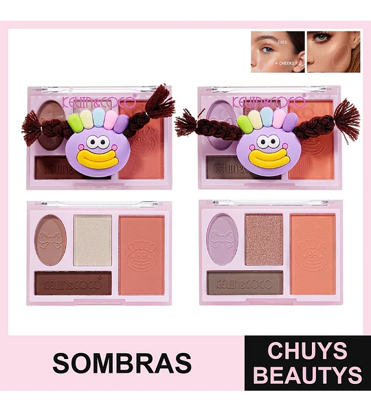 Paleta De Sombras Twisted Braids KC1520