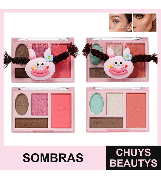 Paleta De Sombras Twisted Braids KC1521