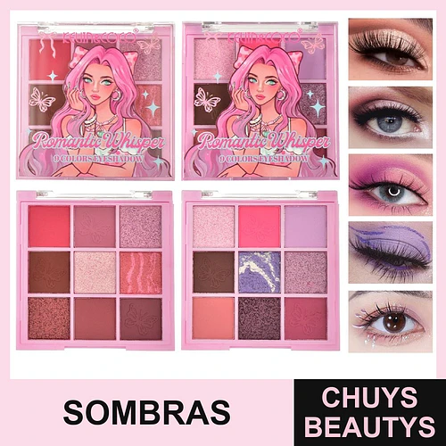 Sombra De Ojos Love Whisper De 9 Colores - Chuys Beautys | Chuys Beautys