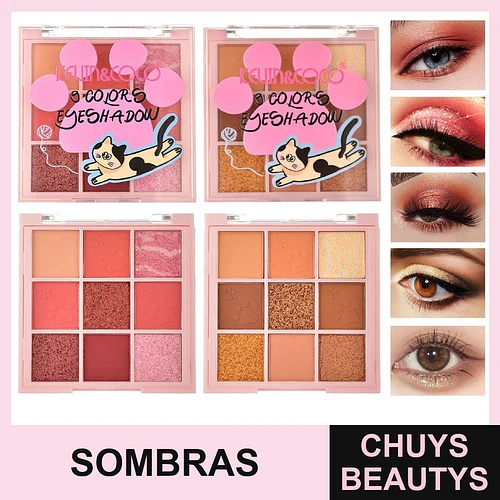 Sombra De Ojos Cute Cat De 9 Colores - Chuys Beautys | Chuys Beautys