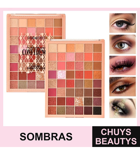 Paleta De Sombras De Ojos Harmony Starry Sky De 48 Colores